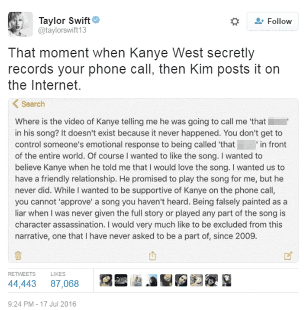 Watch Full Video Of Kanye West S Conversation With Taylor