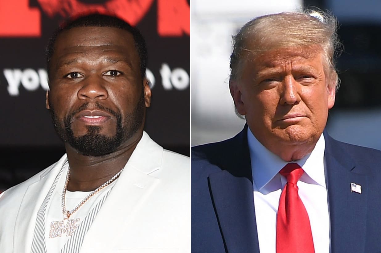 50 Cent Endorses Donald Trump for President: 'I Don't Care ...