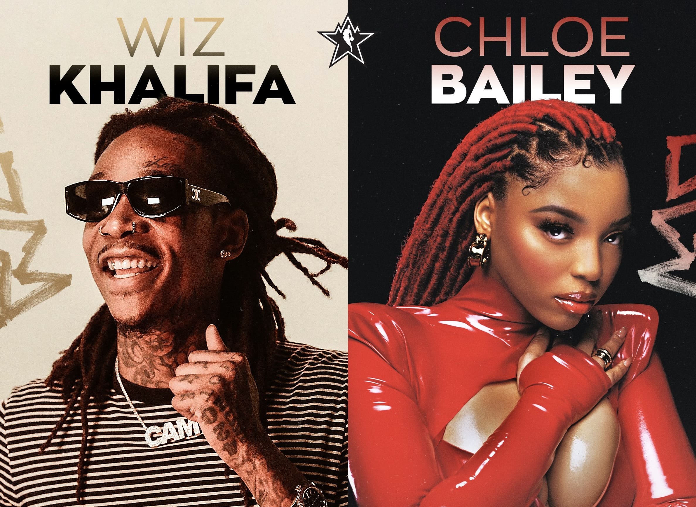 Chlöe And Wiz Khalifa Will Grace NBA All-Star Weekend By Headlining ‘The NBA On TNT American Express Road Show’