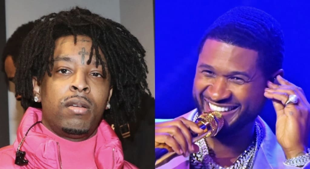 21 Savage Joined Usher For An Unlikely Duet Of His Song ‘My Boo’ During His ‘My Way’ Las Vegas Residency Show [Video]