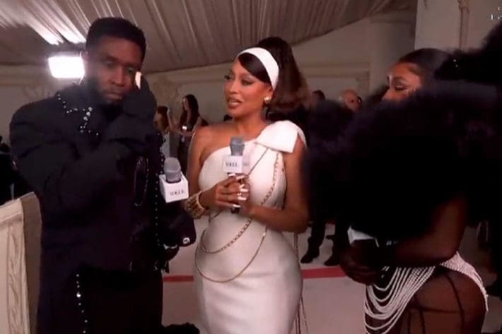 Diddy Breaks Into A Sweat When Asked To Define Yung Miami Relationship ...