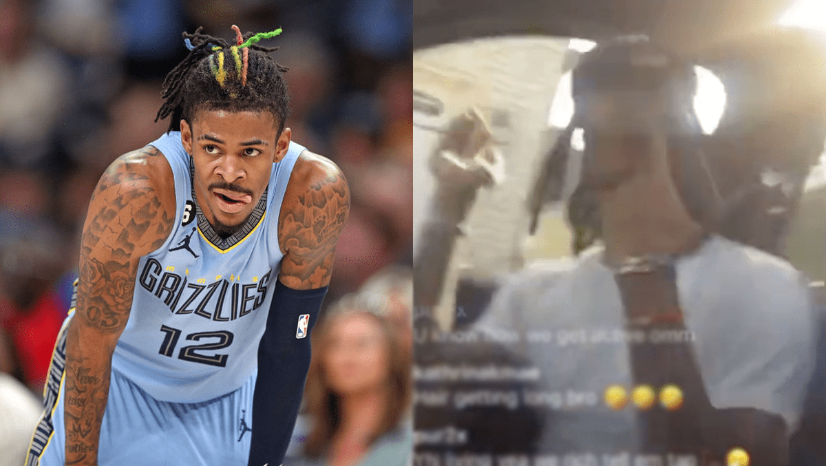 Ja Morant Appeared To Flash A Gun On An Instagram Live Again [Video]