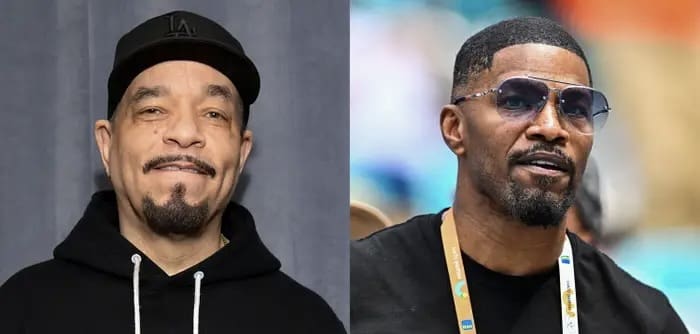 Ice-T Blasted The ‘Weirdos’ Who Seem To Think Jamie Foxx Is Actually Dead And Has Been Replaced By A Clone Or AI Or Some Other Deranged S**t