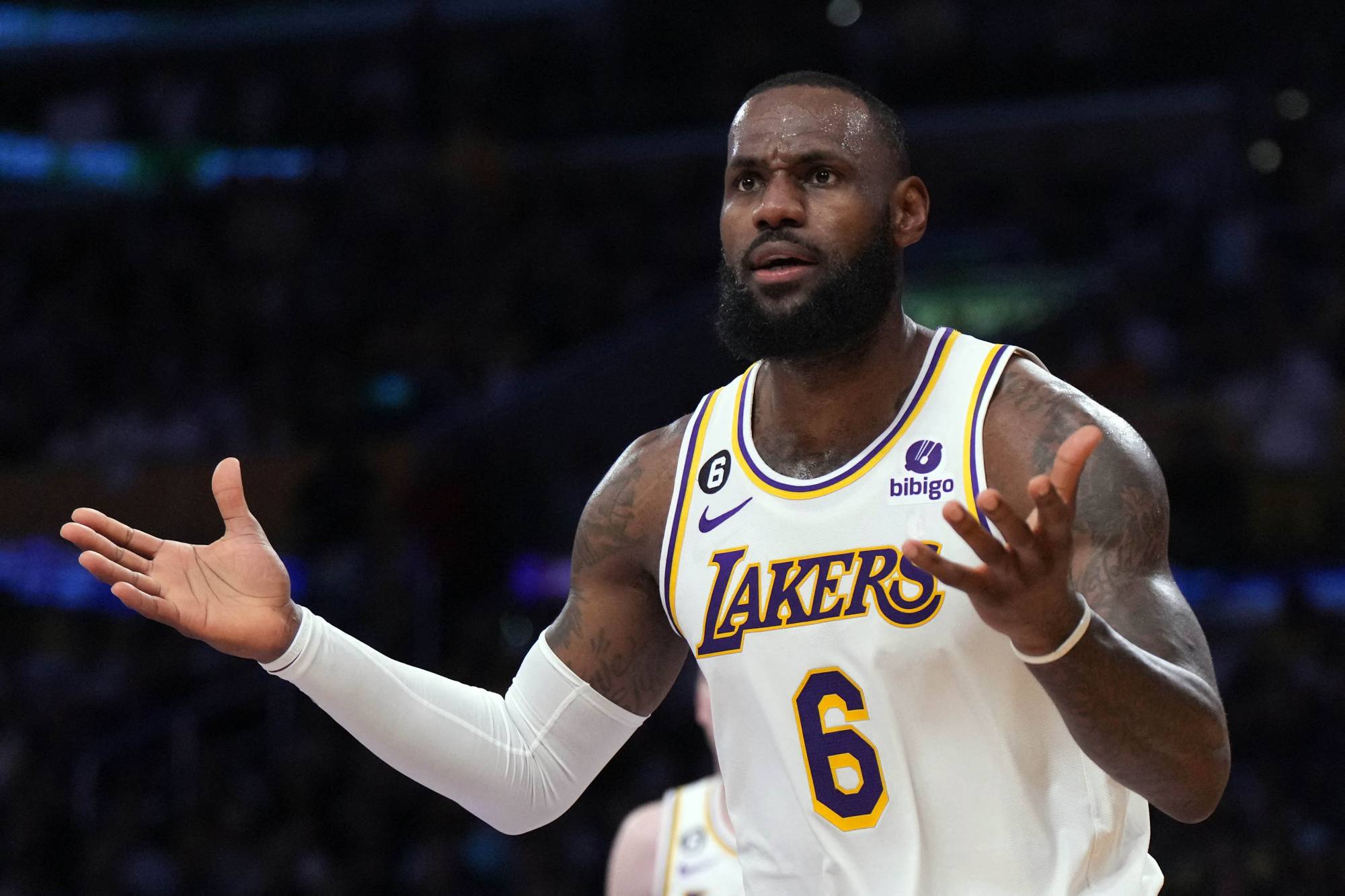 Lakers legend LeBron James to change jersey no. to 6 next season