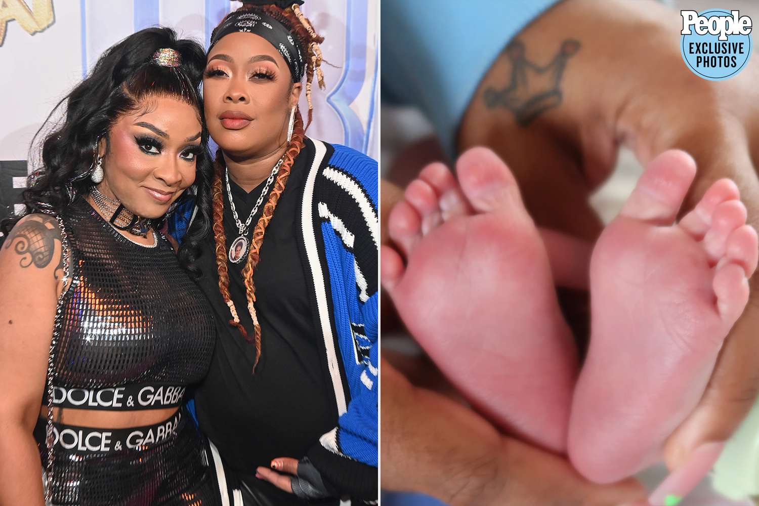 Da Brat Shares First Photos of Son True Legend: ‘God Saw Fit for Me to Have Him’ [Photos]
