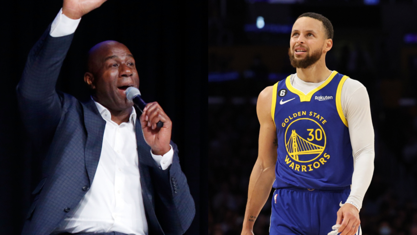 Magic Johnson Responds to Steph Curry Calling Himself GOAT NBA Point Guard: ‘Does the Numbers Say That?’ [Video]