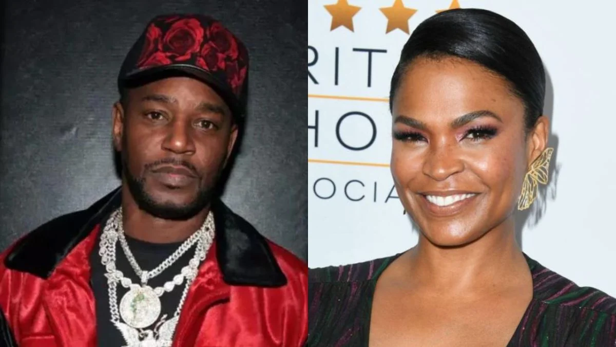 Cam'ron Meets & Takes Photos with Nia Long After Shooting Shot in DMs