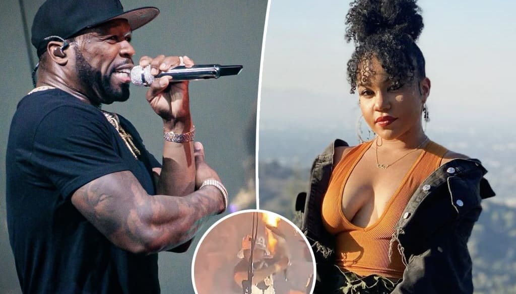 50 Cent Sued by Power 106 Host Bryhana Monegain for Throwing Microphone at Her Face