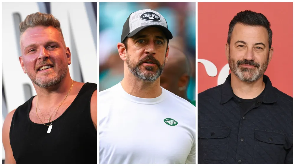 Pat McAfee Apologizes To Jimmy Kimmel For Aaron Rodgers’ Jeffrey Epstein Remarks: ‘Aaron Was Just Trying To Talk Sh*t’