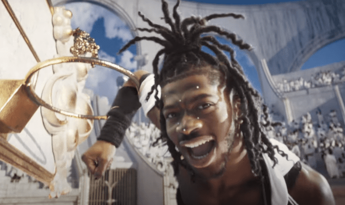 Watch Lil Nas X Gets Biblical For New Song J Christ Video