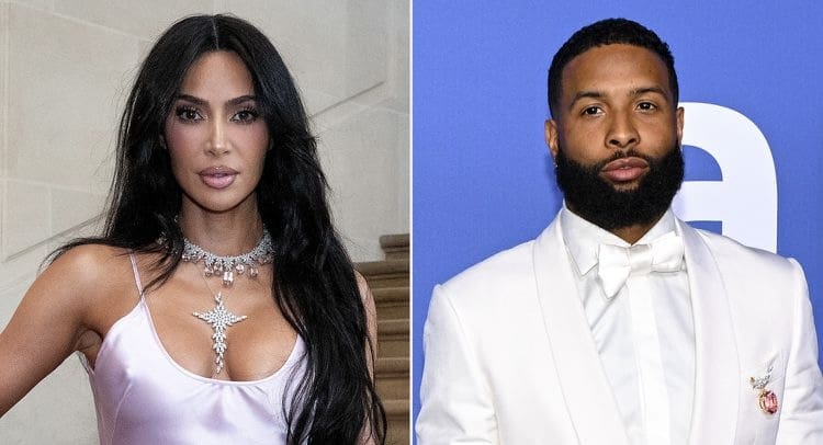 Report: Kim Kardashian and Odell Beckham Jr. Were ‘Having a Great Time’ at 2024 Super Bowl Party