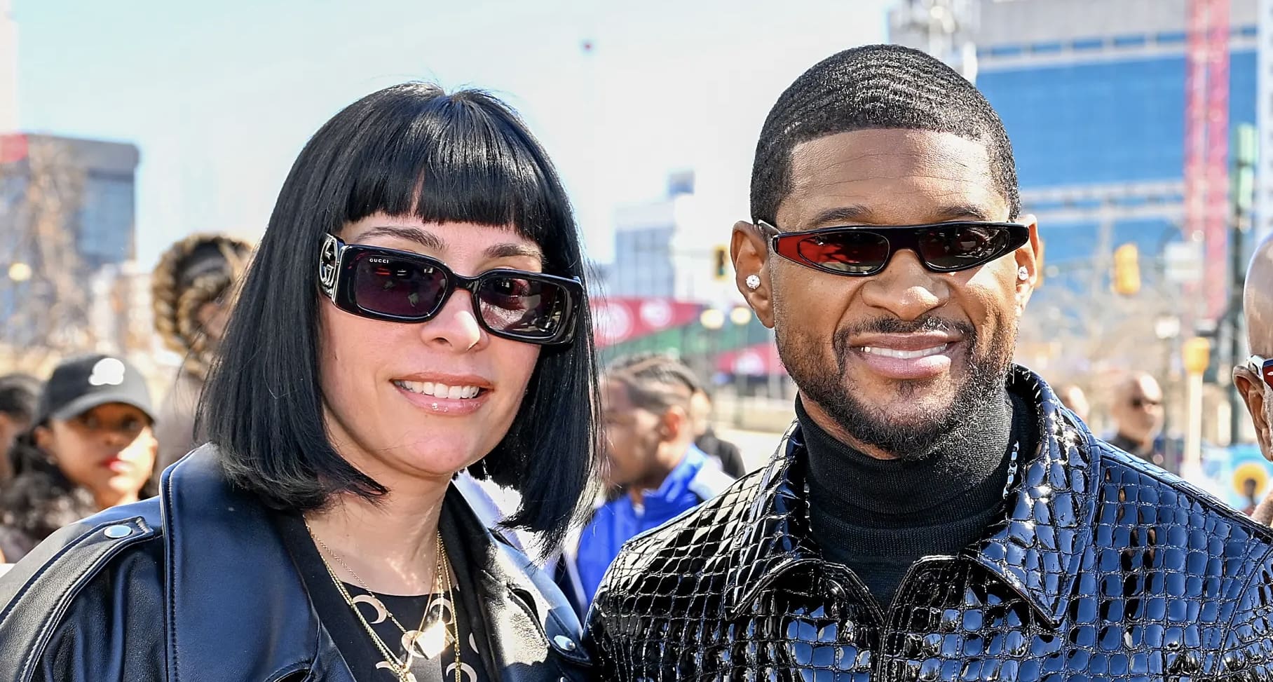Usher Shares Pictures From Las Vegas Drive-Thru Wedding