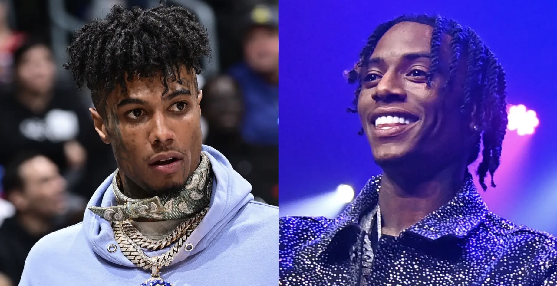 Soulja Boy’s Girlfriend Served Blueface With Lawsuit at LA Club Days Before He Was Locked Up