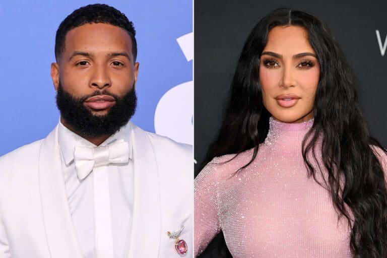 Kim Kardashian Odell Beckham Jr Reignite Dating Rumors After They Both Attend Jay Z S Pre