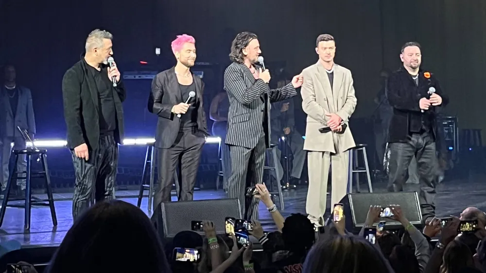 Justin Timberlake Reunites NSYNC in Los Angeles for First Performance Since 2013