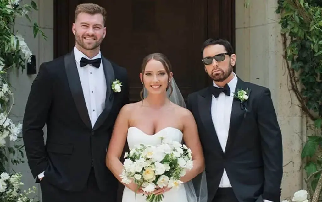 Eminem’s Daughter Hailie Jade Marries Evan McClintock With Her Dad By Her Side Unmuted News