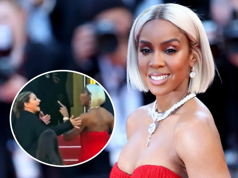 Lip Reader Reveals What Kelly Rowland Said During Heated Red Carpet Moment at Cannes