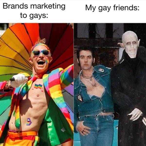 Pride Month meme - company
