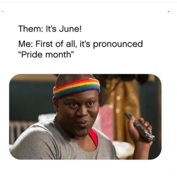 Pride Month meme 