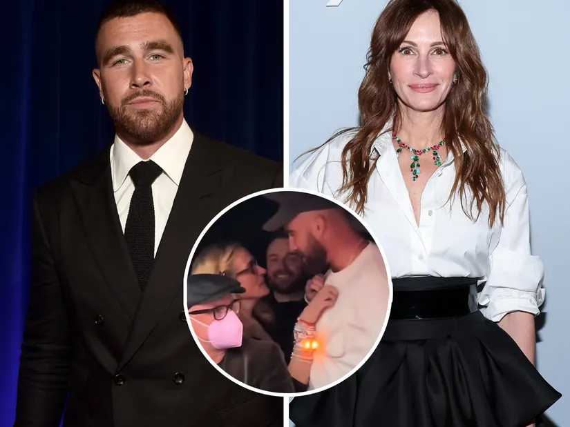 Say What Now? Julia Roberts Compared to ‘Overly Affectionate Aunt’ After Travis Kelce Interaction at Taylor Swift’s Concert