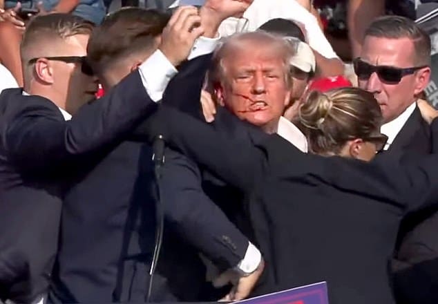 Shots Fired at Donald Trump Rally in Pennsylvania, He Apparently Got Shot in the Ear [Video]