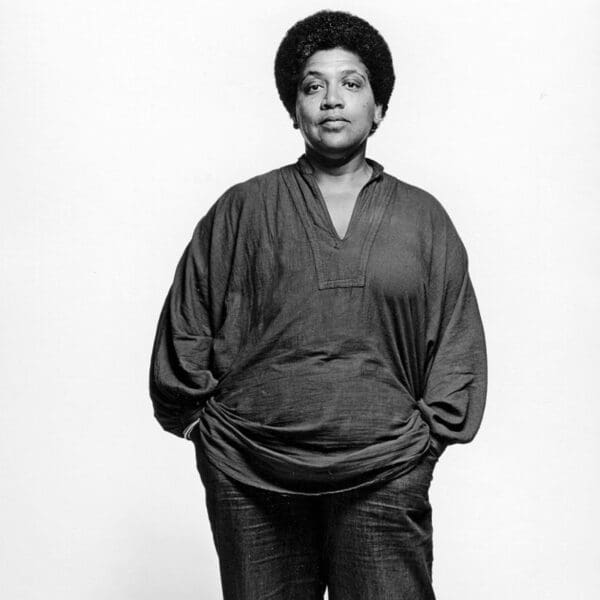 Poet Audre Lorde, 1983