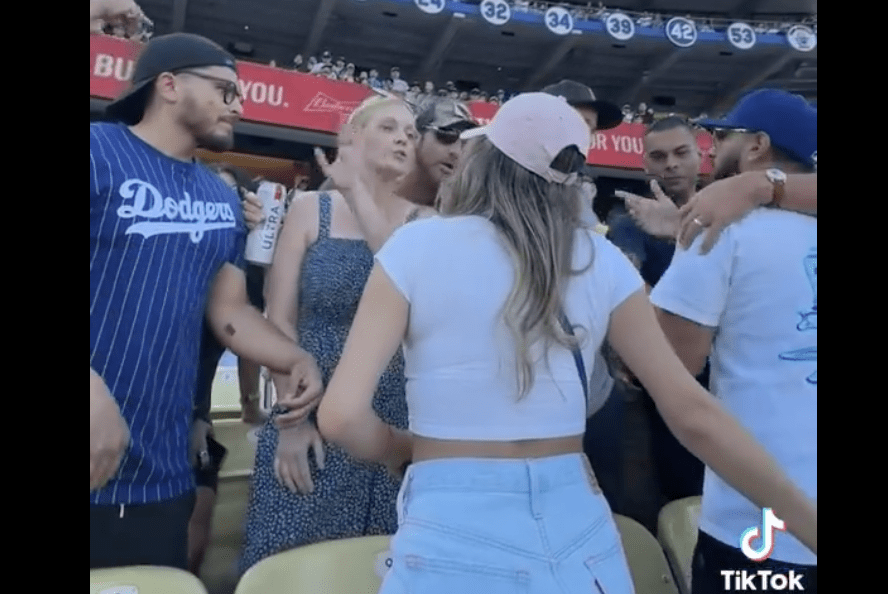 Say What Now? Brawl Erupts at Dodger Stadium After Fan Throws Beer on Woman [Video]