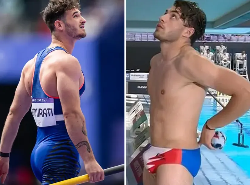 Olympians Anthony Ammirati and Jules Bouyer Respond to Going Viral for NSFW Reasons [Video]