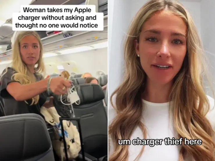 Say What Now? JetBlue Passenger Hits Back As Heated Dispute with Man Accusing Her of ‘Stealing’ Phone Charger Goes Viral