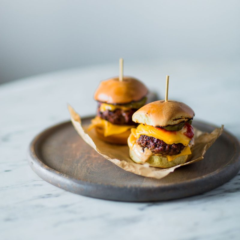 Cheeseburger sliders