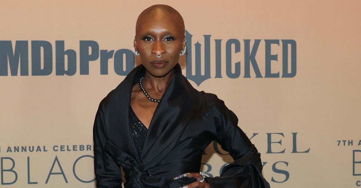 Cynthia Erivo attends "Wicked" premiere