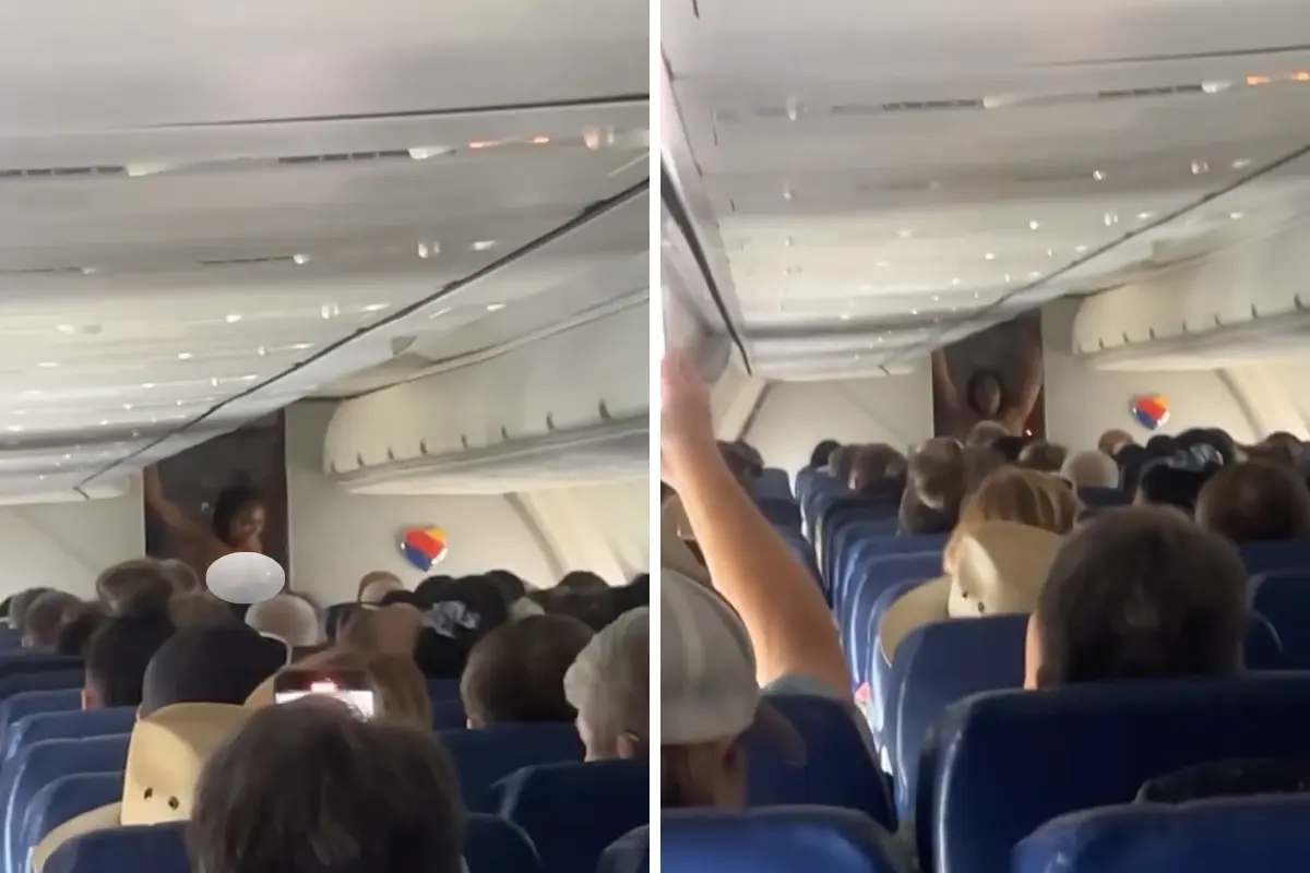 Say What Now? Screaming Southwest Passenger Strips Naked on Plane, Shocking Fellow Flyers — Including Children